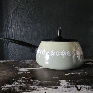 Vintage Oster Avocado Green Fondue Pot and Lid, Vintage Kitchen